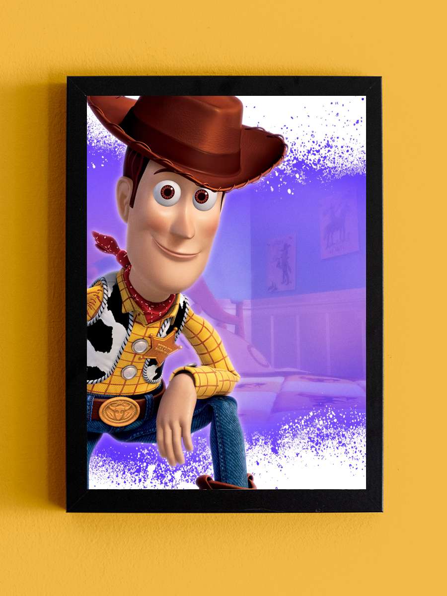 Oyuncak Hikayesi - Toy Story Film Tablo Siyah Çerçeveli Film Poster Afiş Tablo