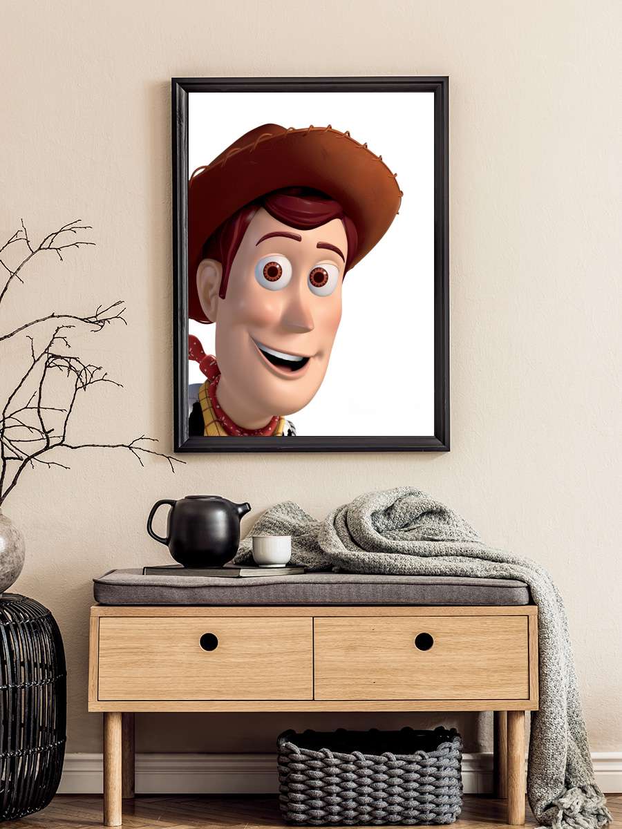 Oyuncak Hikayesi - Toy Story Film Tablo Siyah Çerçeveli Film Poster Afiş Tablo