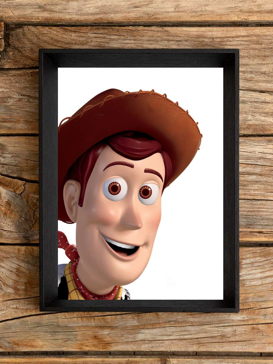 Oyuncak Hikayesi - Toy Story Film Tablo Siyah Çerçeveli Film Poster Afiş Tablo