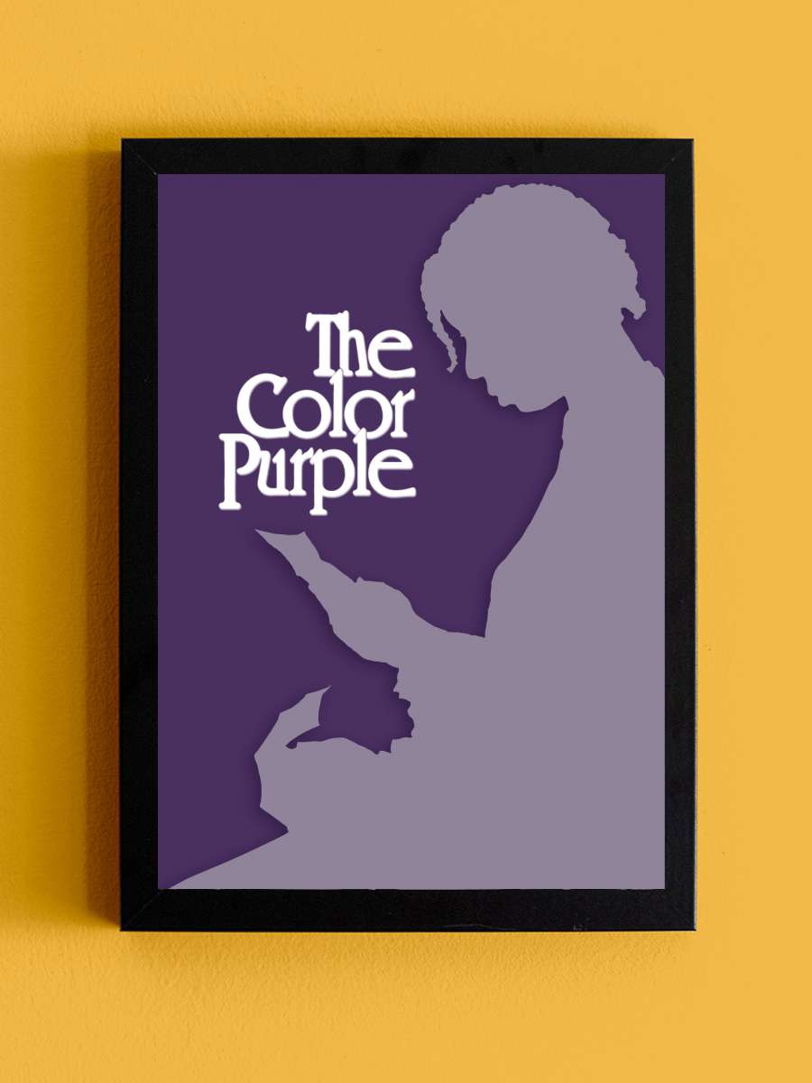 Mor Yıllar - The Color Purple Film Tablo Siyah Çerçeveli Film Poster Afiş Tablo