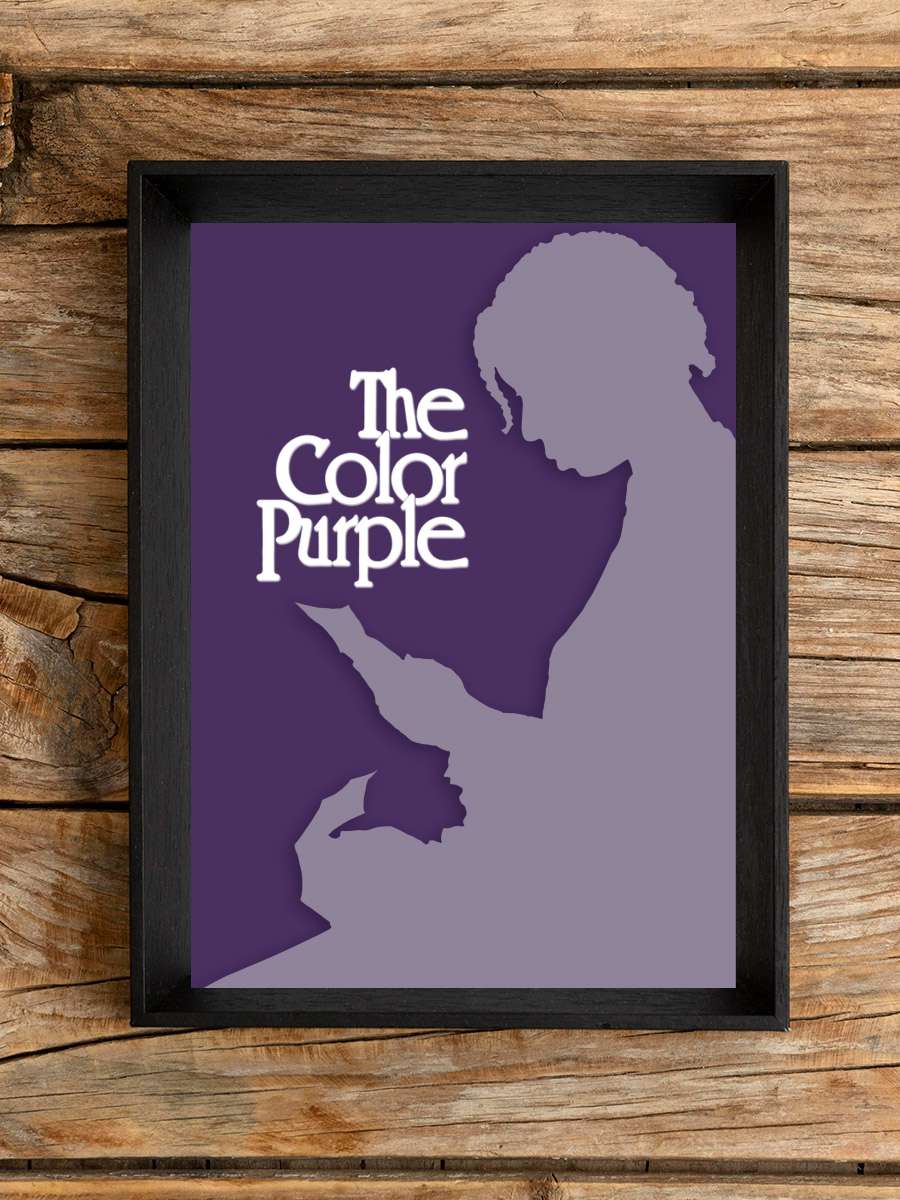 Mor Yıllar - The Color Purple Film Tablo Siyah Çerçeveli Film Poster Afiş Tablo