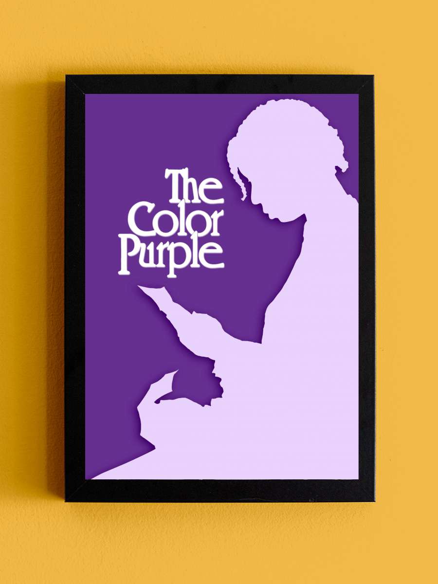 Mor Yıllar - The Color Purple Film Tablo Siyah Çerçeveli Film Poster Afiş Tablo