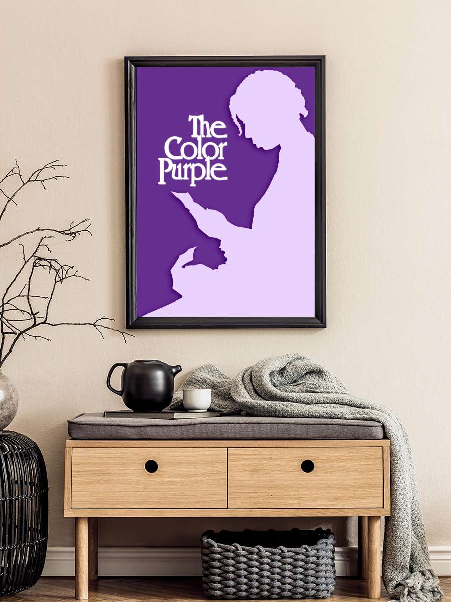 Mor Yıllar - The Color Purple Film Tablo Siyah Çerçeveli Film Poster Afiş Tablo