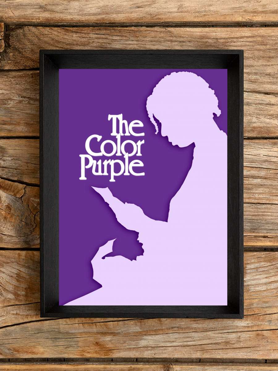 Mor Yıllar - The Color Purple Film Tablo Siyah Çerçeveli Film Poster Afiş Tablo