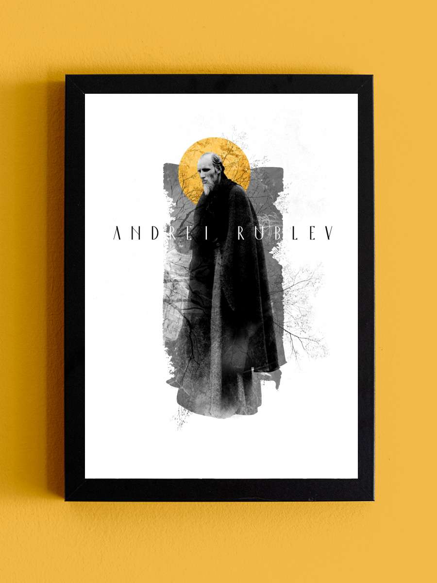 Andrei Rublev - Андрей Рублёв Film Tablo Siyah Çerçeveli Film Poster Afiş Tablo