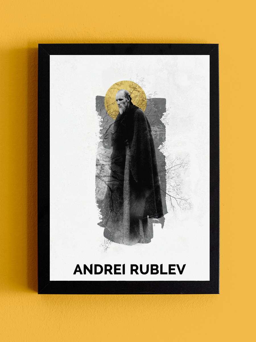 Andrei Rublev - Андрей Рублёв Film Tablo Siyah Çerçeveli Film Poster Afiş Tablo