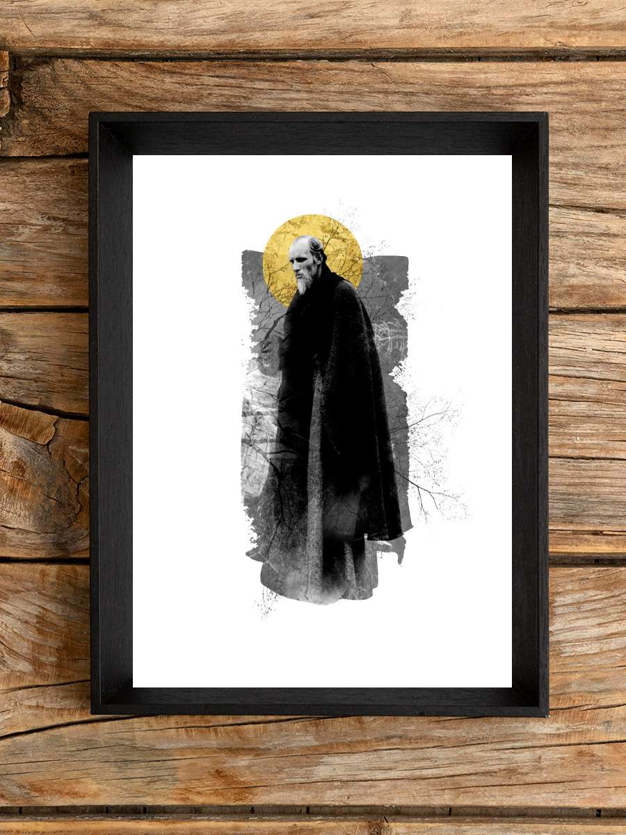 Andrei Rublev - Андрей Рублёв Film Tablo Siyah Çerçeveli Film Poster Afiş Tablo