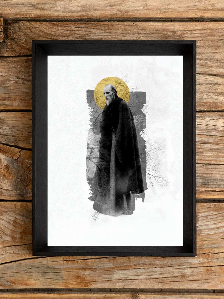 Andrei Rublev - Андрей Рублёв Film Tablo Siyah Çerçeveli Film Poster Afiş Tablo