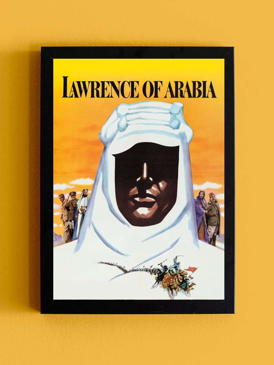 Arabistanlı Lawrence - Lawrence of Arabia Film Tablo Siyah Çerçeveli Film Poster Afiş Tablo