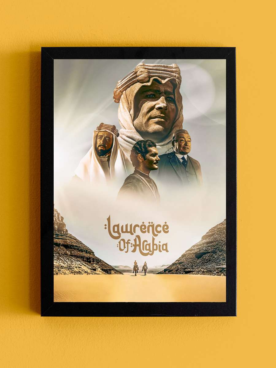 Arabistanlı Lawrence - Lawrence of Arabia Film Tablo Siyah Çerçeveli Film Poster Afiş Tablo