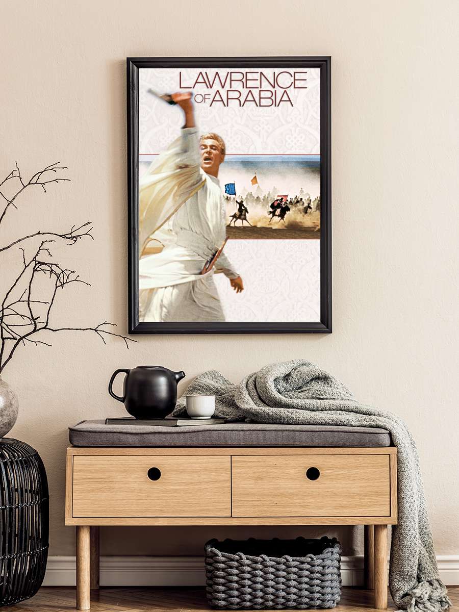 Arabistanlı Lawrence - Lawrence of Arabia Film Tablo Siyah Çerçeveli Film Poster Afiş Tablo