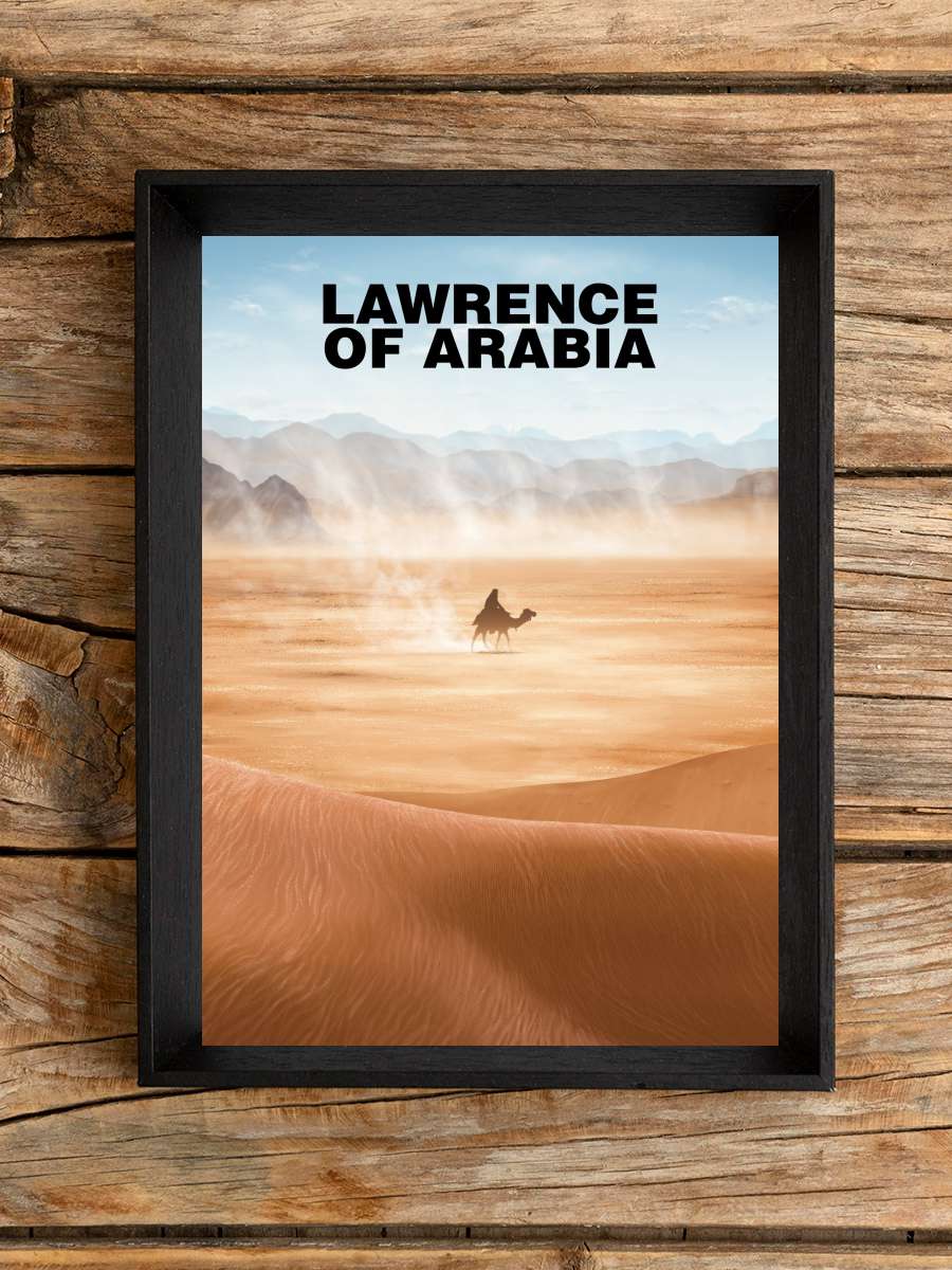 Arabistanlı Lawrence - Lawrence of Arabia Film Tablo Siyah Çerçeveli Film Poster Afiş Tablo