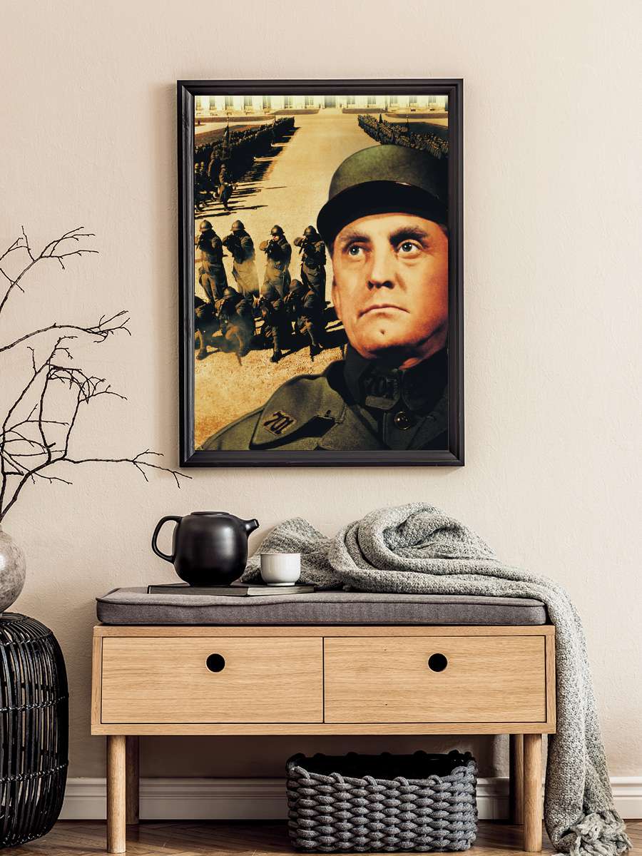 Zafer Yolları - Paths of Glory Film Tablo Siyah Çerçeveli Film Poster Afiş Tablo