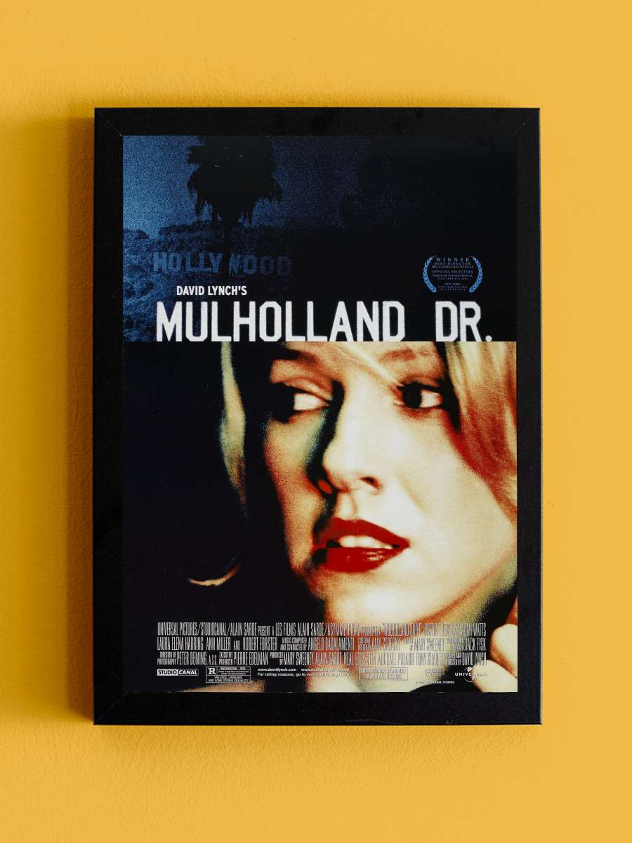 Mulholland Çıkmazı - Mulholland Drive Film Tablo Siyah Çerçeveli Film Poster Afiş Tablo