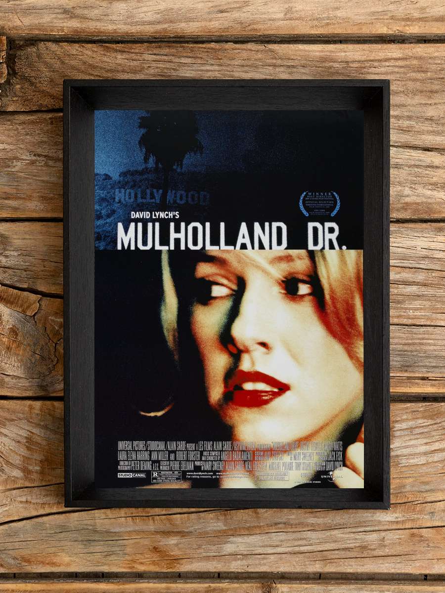 Mulholland Çıkmazı - Mulholland Drive Film Tablo Siyah Çerçeveli Film Poster Afiş Tablo