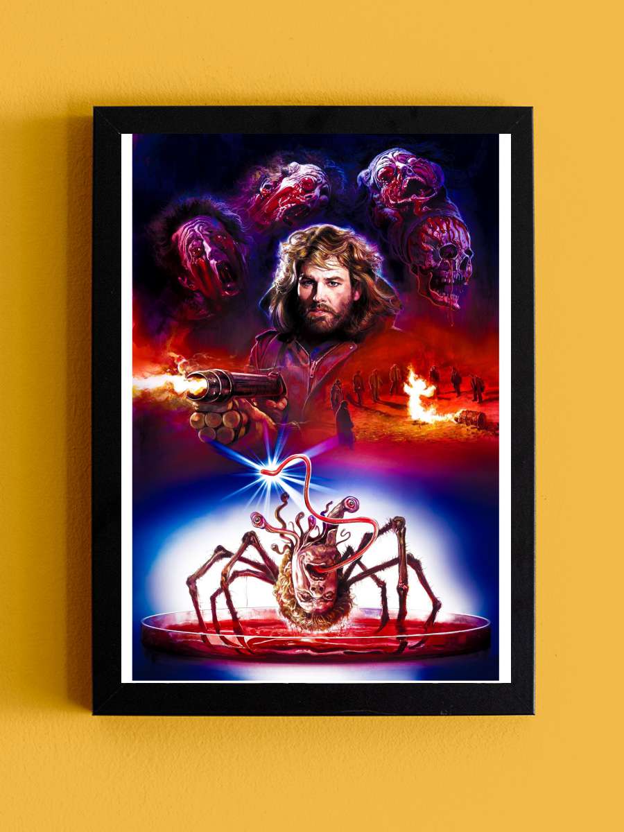 Şey - The Thing Film Tablo Siyah Çerçeveli Film Poster Afiş Tablo