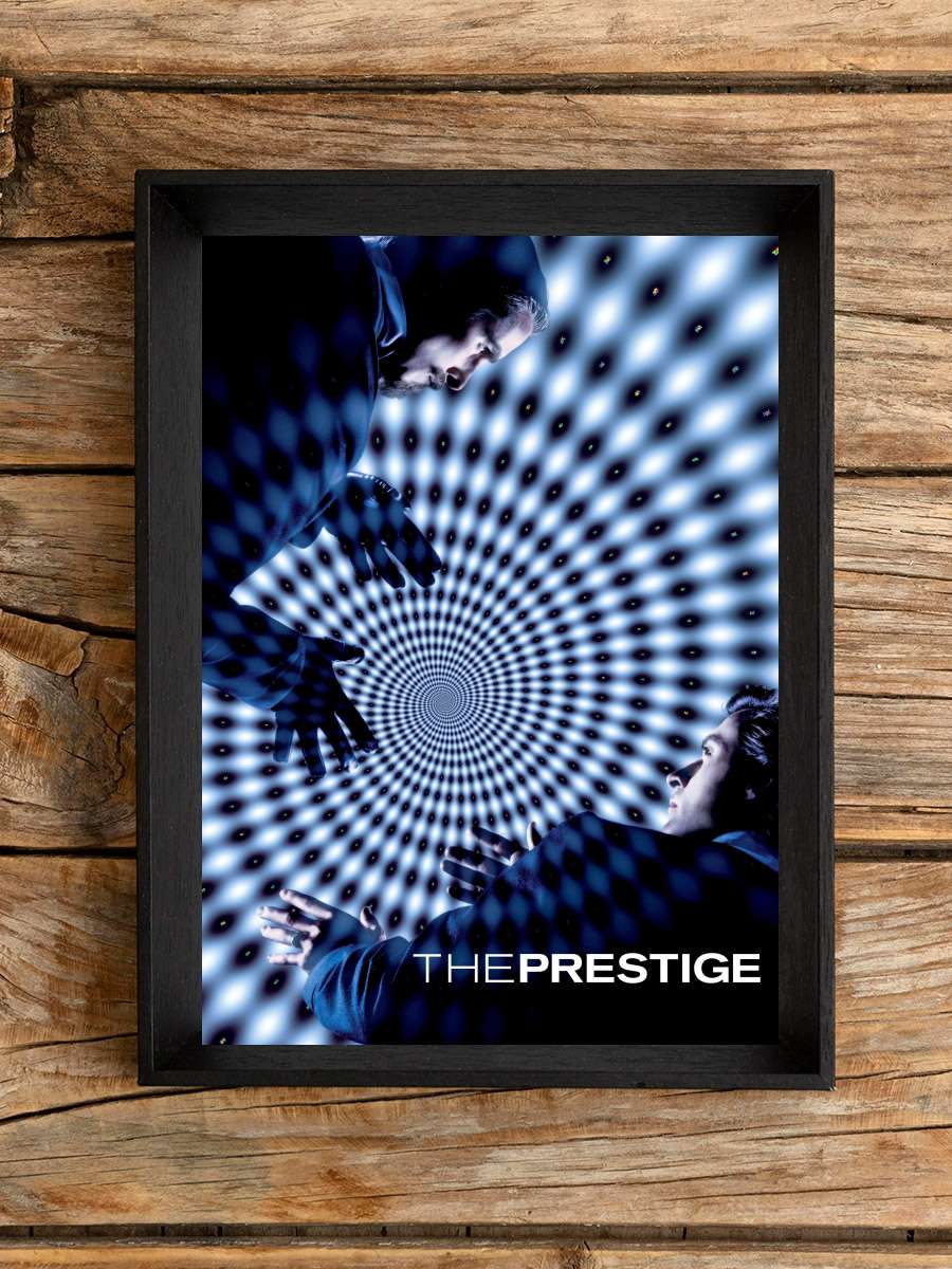 Prestij - The Prestige Film Tablo Siyah Çerçeveli Film Poster Afiş Tablo