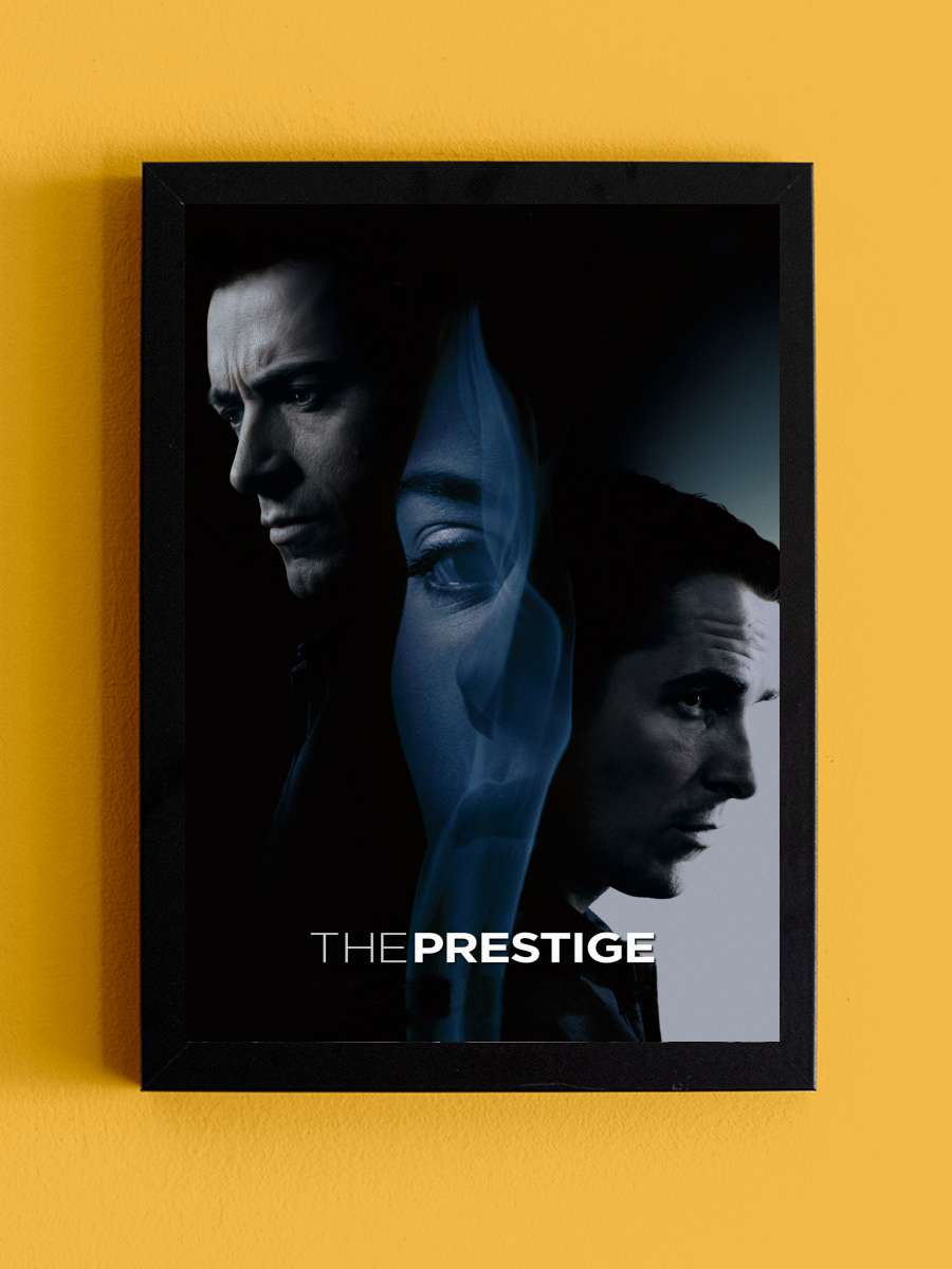 Prestij - The Prestige Film Tablo Siyah Çerçeveli Film Poster Afiş Tablo