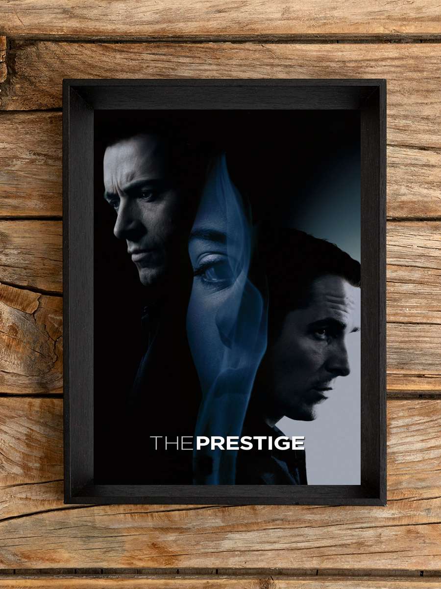 Prestij - The Prestige Film Tablo Siyah Çerçeveli Film Poster Afiş Tablo