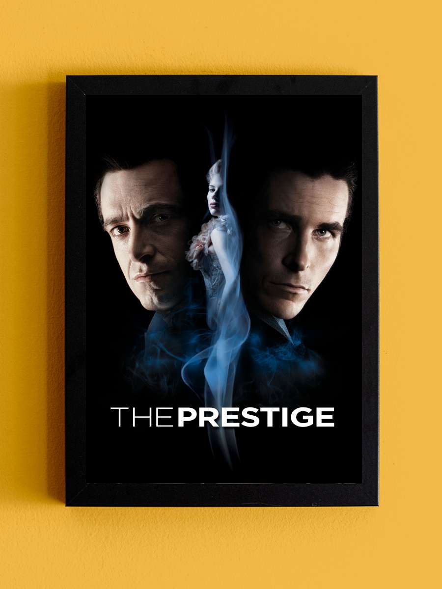 Prestij - The Prestige Film Tablo Siyah Çerçeveli Film Poster Afiş Tablo