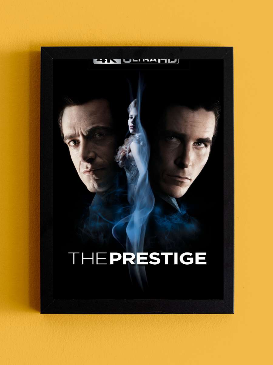 Prestij - The Prestige Film Tablo Siyah Çerçeveli Film Poster Afiş Tablo