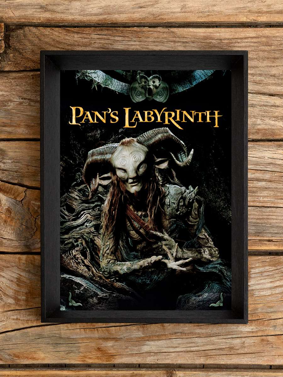 Pan'ın Labirenti - El laberinto del fauno Film Tablo Siyah Çerçeveli Film Poster Afiş Tablo