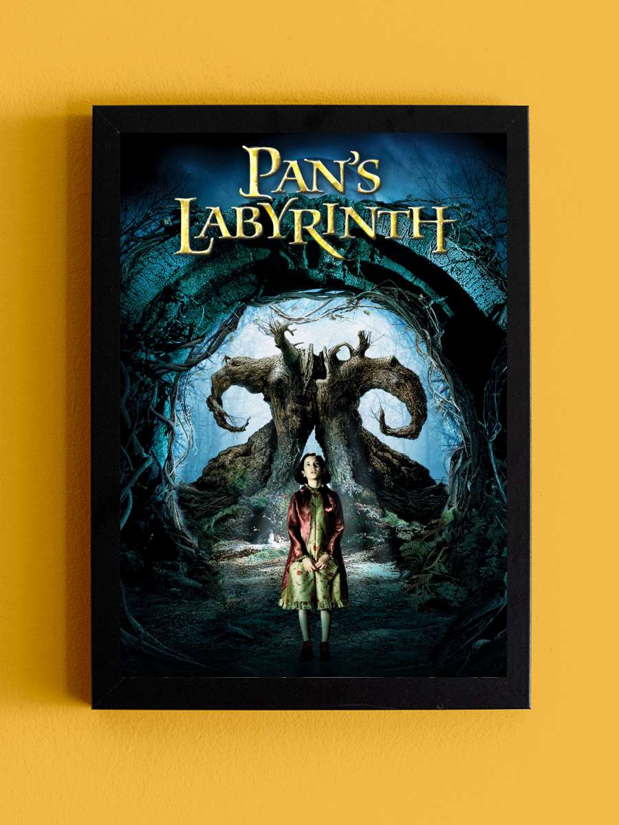 Pan'ın Labirenti - El laberinto del fauno Film Tablo Siyah Çerçeveli Film Poster Afiş Tablo