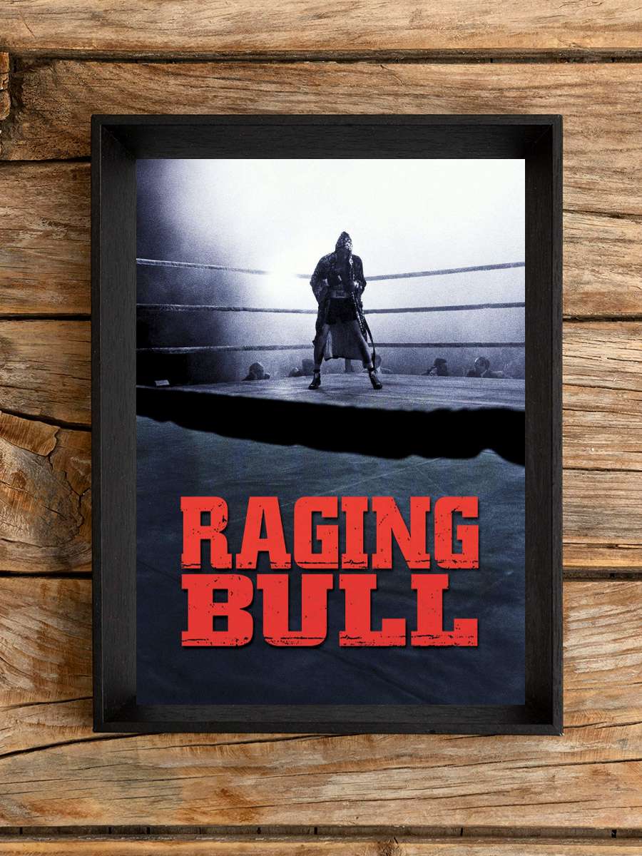 Kızgın Boğa - Raging Bull Film Tablo Siyah Çerçeveli Film Poster Afiş Tablo