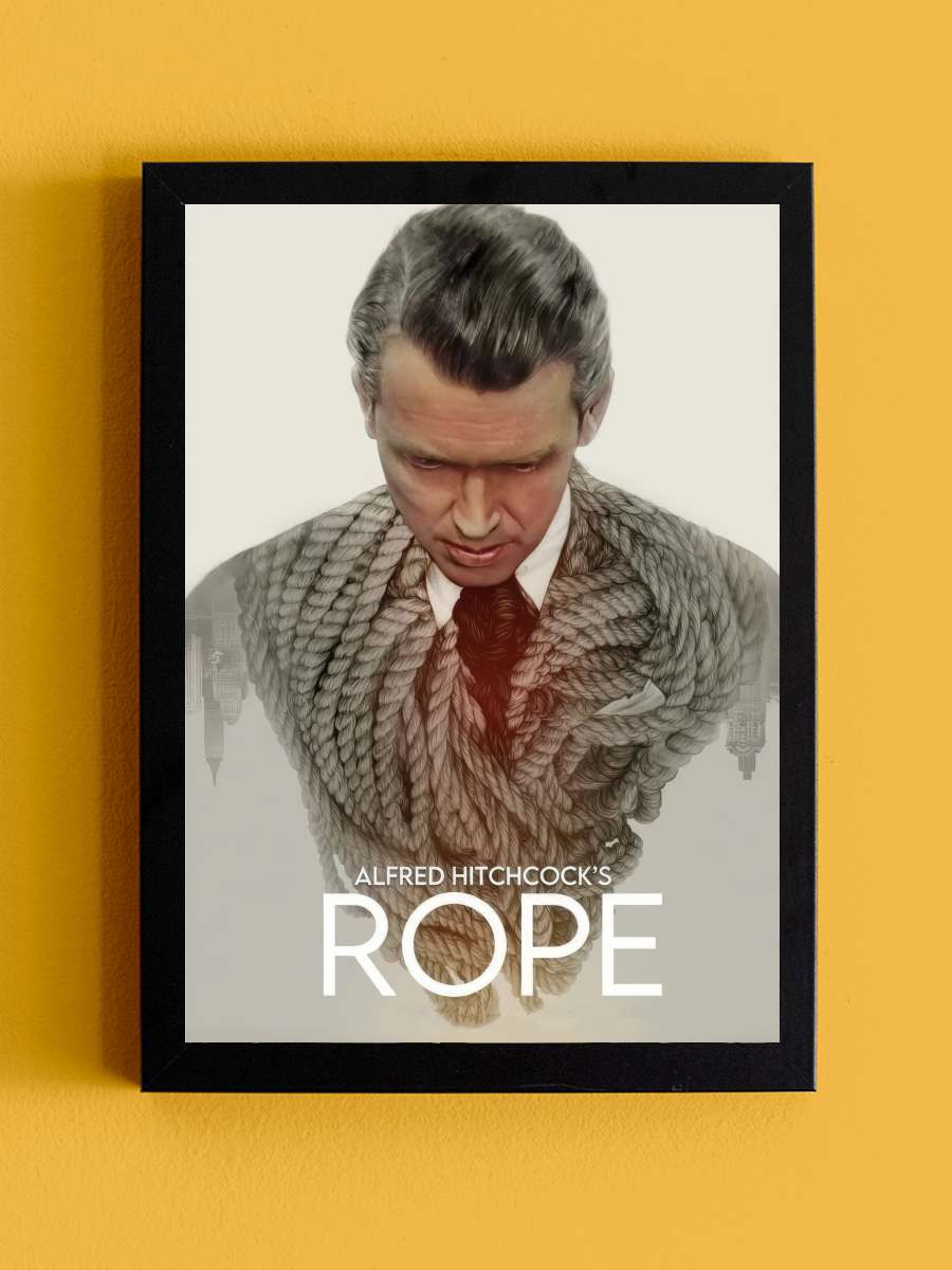 Ölüm Kararı - Rope Film Tablo Siyah Çerçeveli Film Poster Afiş Tablo