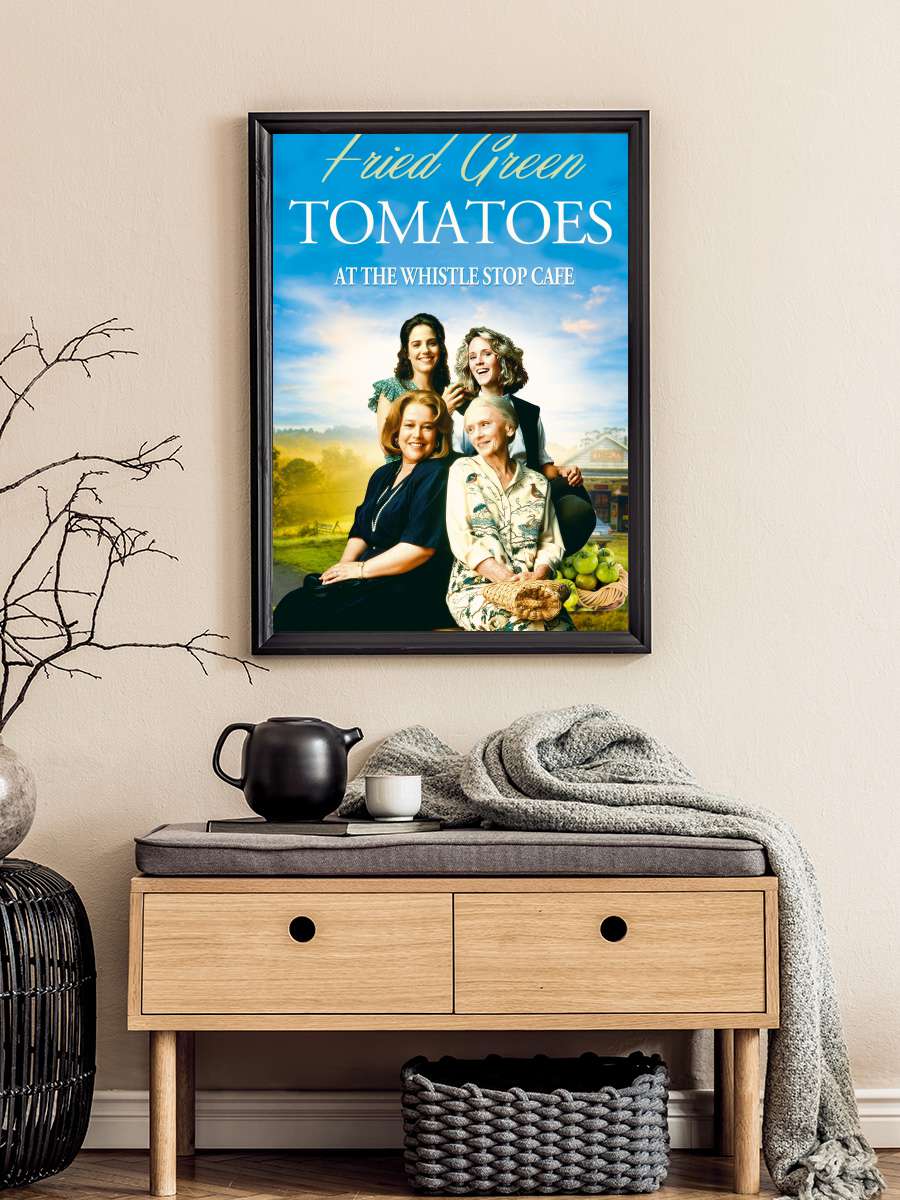 Kızarmış Yeşil Domatesler - Fried Green Tomatoes Film Tablo Siyah Çerçeveli Film Poster Afiş Tablo