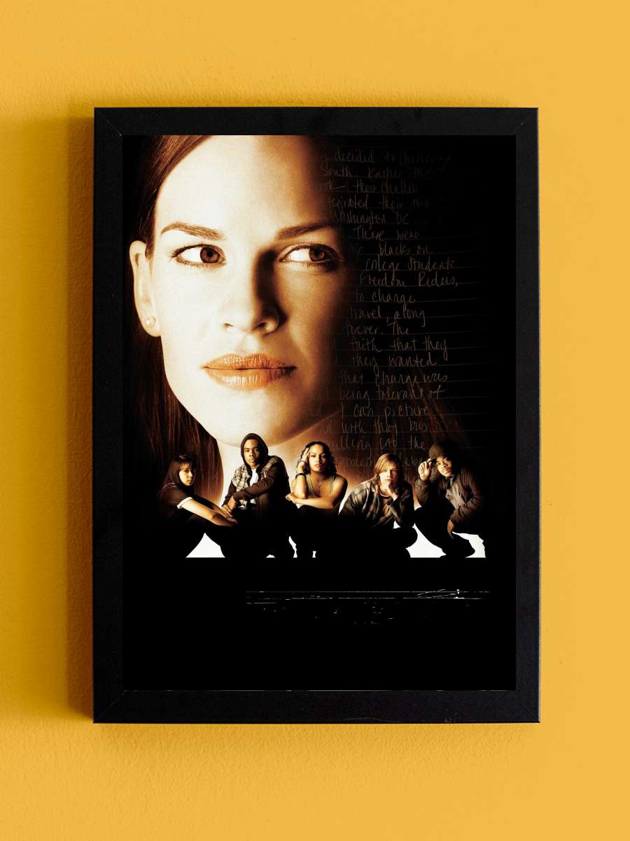 Özgürlük Yazarları - Freedom Writers Film Tablo Siyah Çerçeveli Film Poster Afiş Tablo