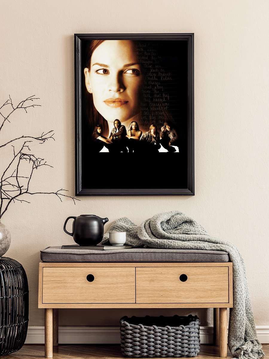 Özgürlük Yazarları - Freedom Writers Film Tablo Siyah Çerçeveli Film Poster Afiş Tablo