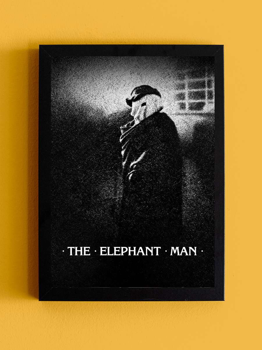 Fil Adam - The Elephant Man Film Tablo Siyah Çerçeveli Film Poster Afiş Tablo