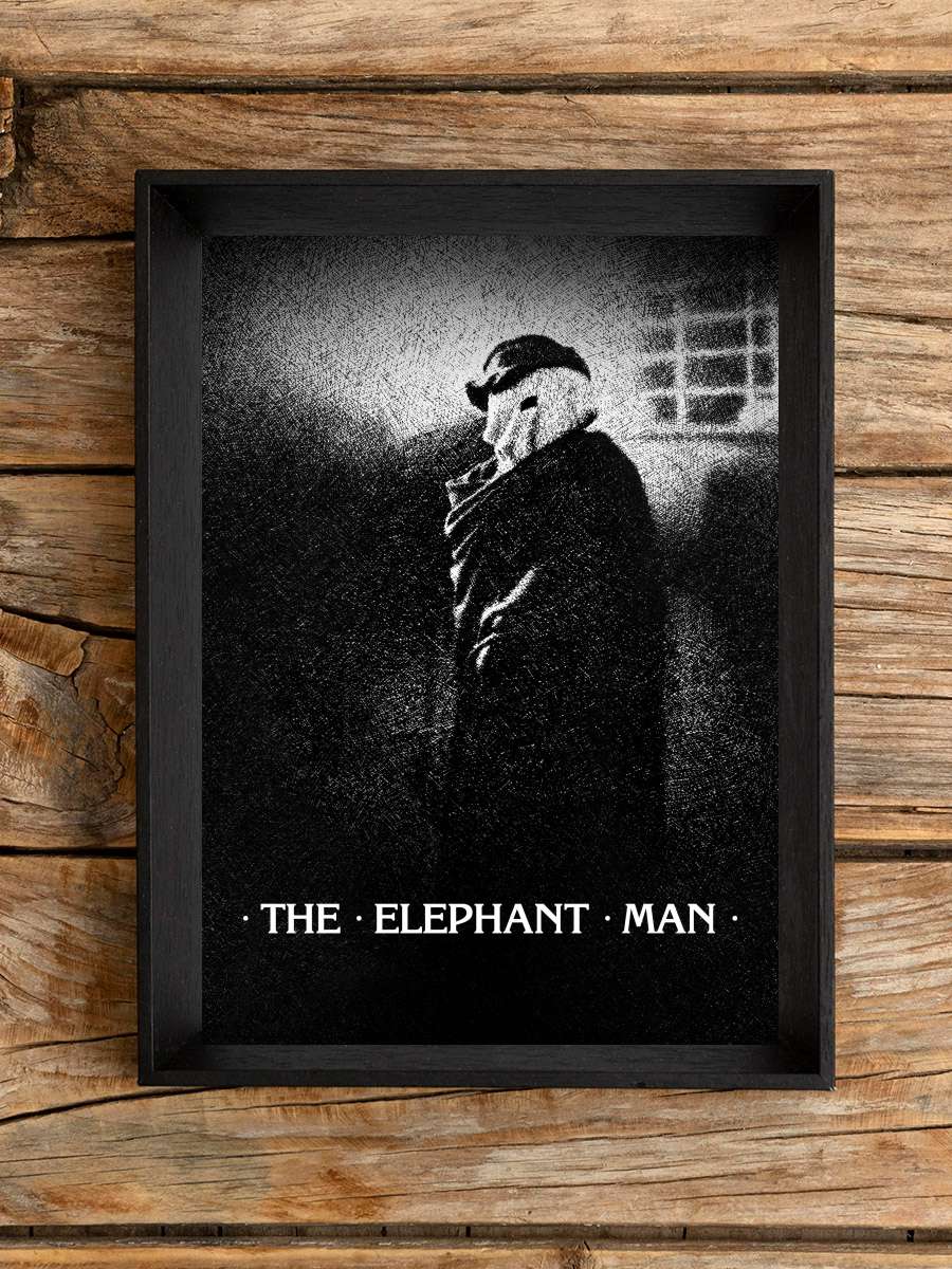 Fil Adam - The Elephant Man Film Tablo Siyah Çerçeveli Film Poster Afiş Tablo