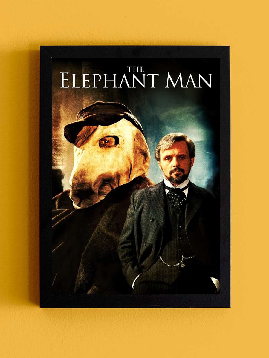 Fil Adam - The Elephant Man Film Tablo Siyah Çerçeveli Film Poster Afiş Tablo