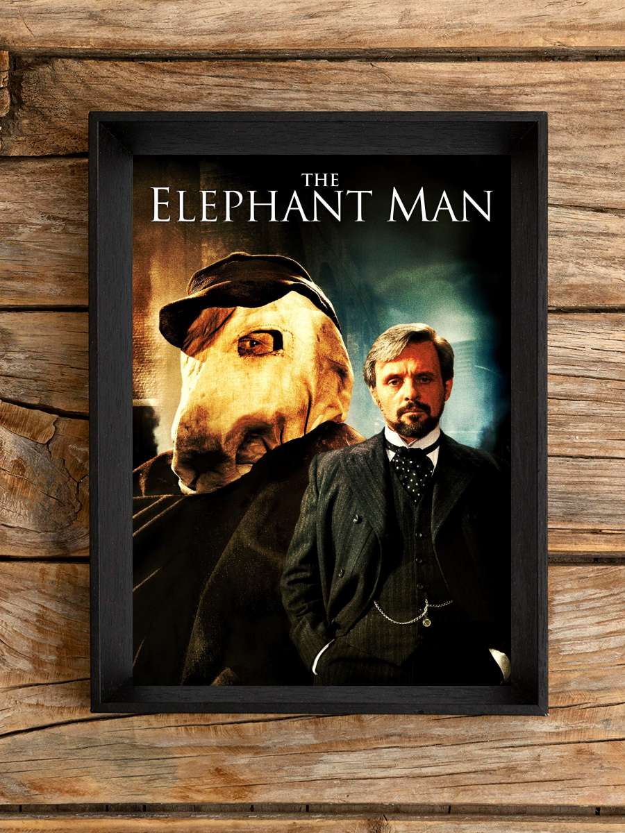 Fil Adam - The Elephant Man Film Tablo Siyah Çerçeveli Film Poster Afiş Tablo