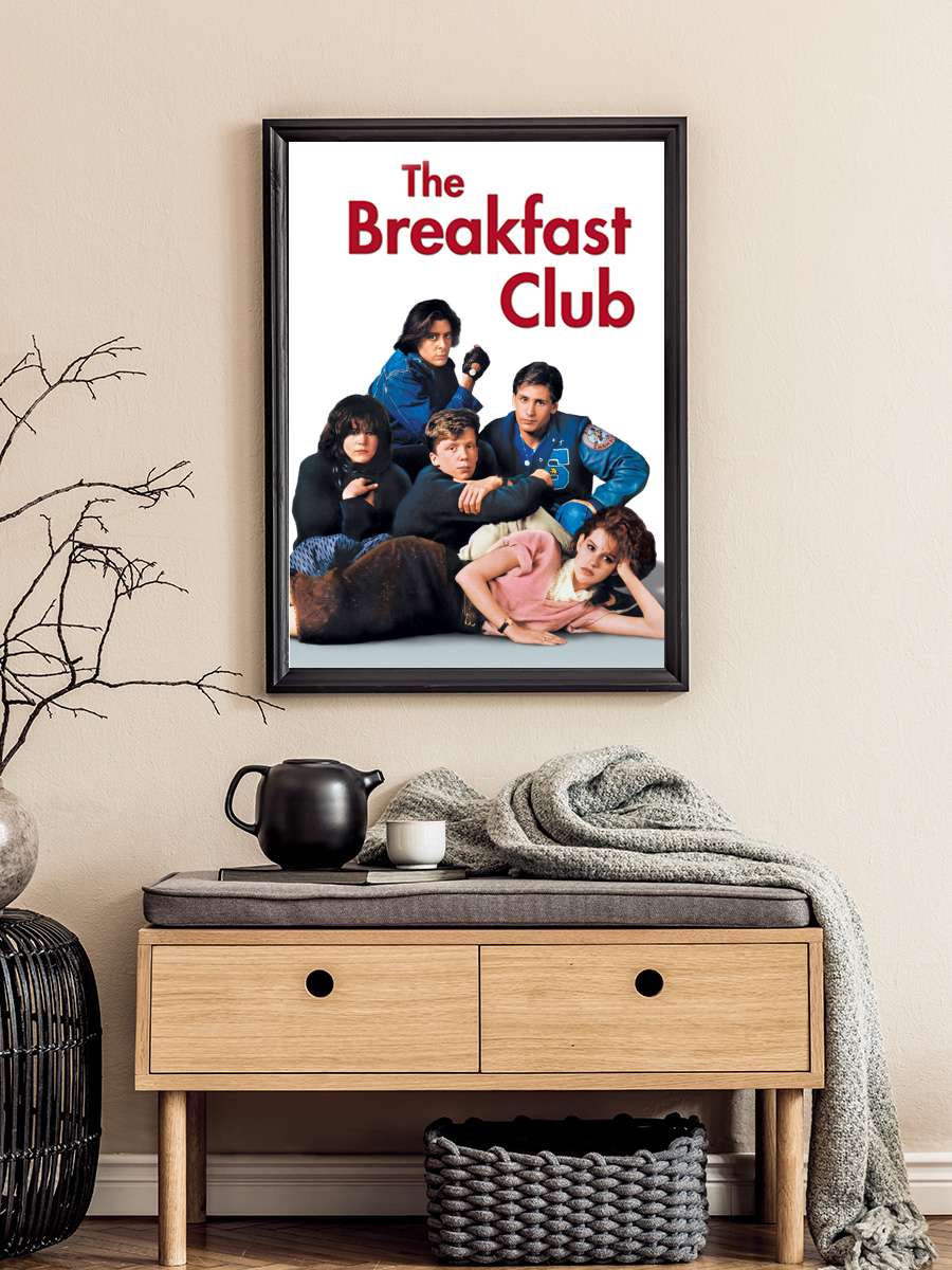 Kahvaltı Kulübü - The Breakfast Club Film Tablo Siyah Çerçeveli Film Poster Afiş Tablo