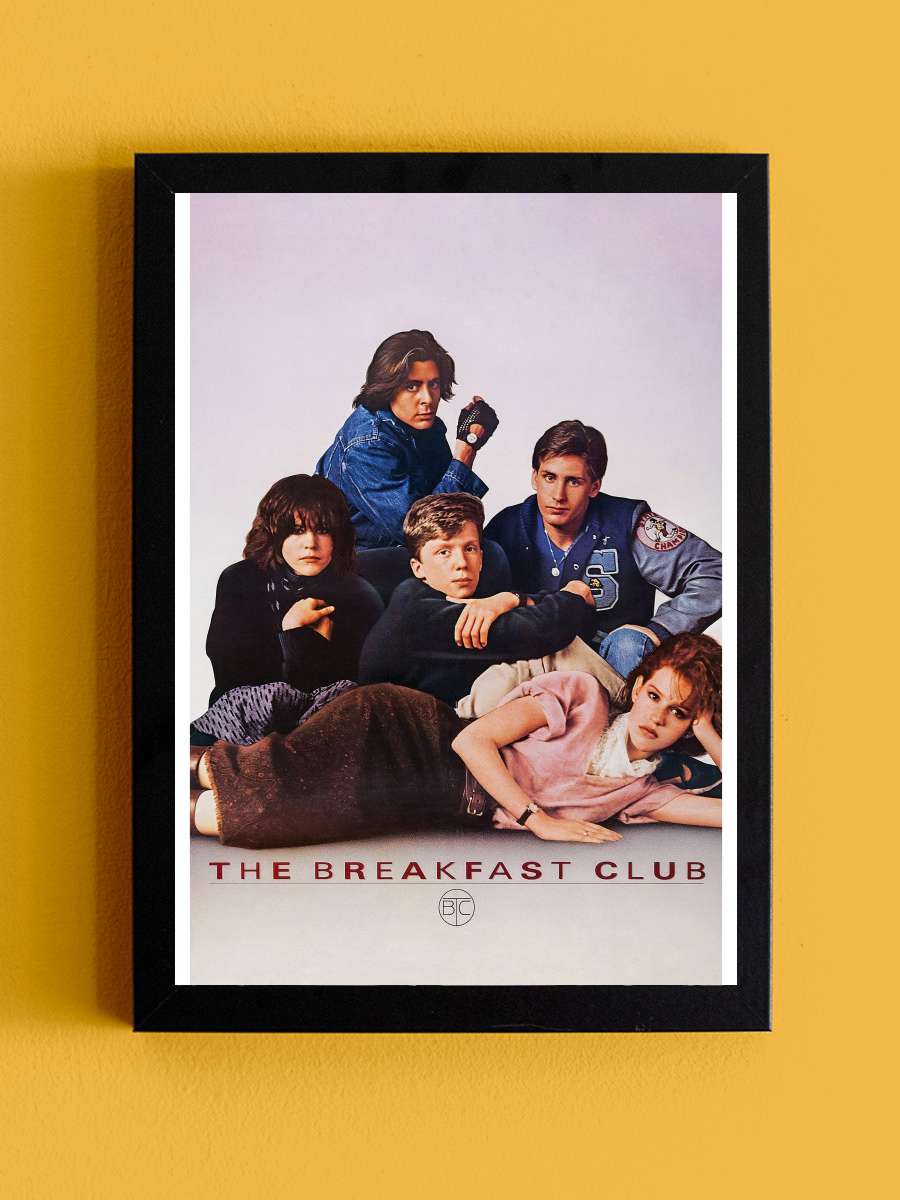 Kahvaltı Kulübü - The Breakfast Club Film Tablo Siyah Çerçeveli Film Poster Afiş Tablo