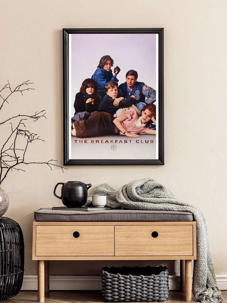 Kahvaltı Kulübü - The Breakfast Club Film Tablo Siyah Çerçeveli Film Poster Afiş Tablo