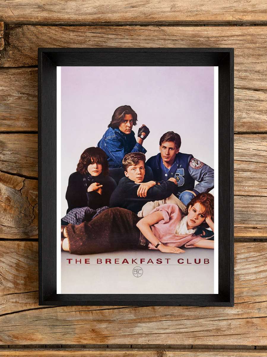 Kahvaltı Kulübü - The Breakfast Club Film Tablo Siyah Çerçeveli Film Poster Afiş Tablo