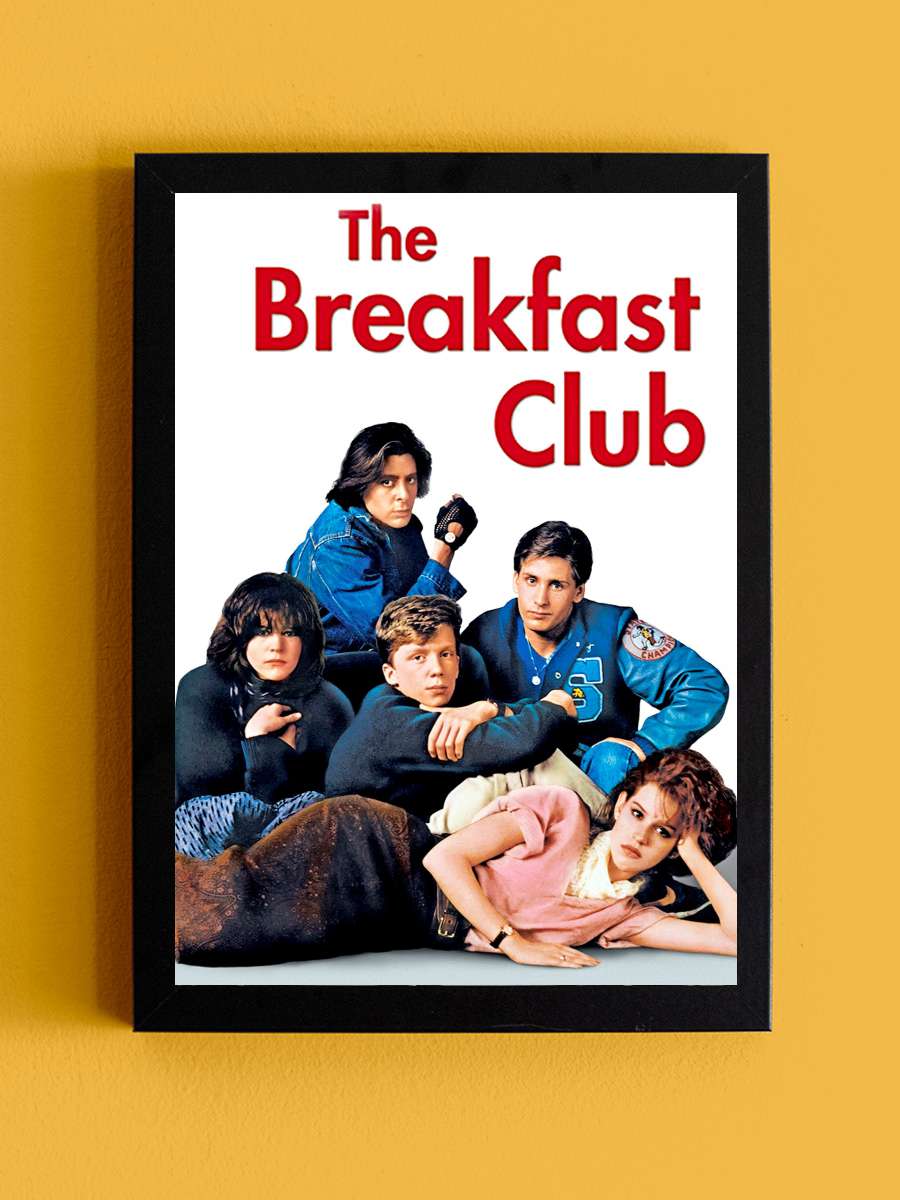 Kahvaltı Kulübü - The Breakfast Club Film Tablo Siyah Çerçeveli Film Poster Afiş Tablo