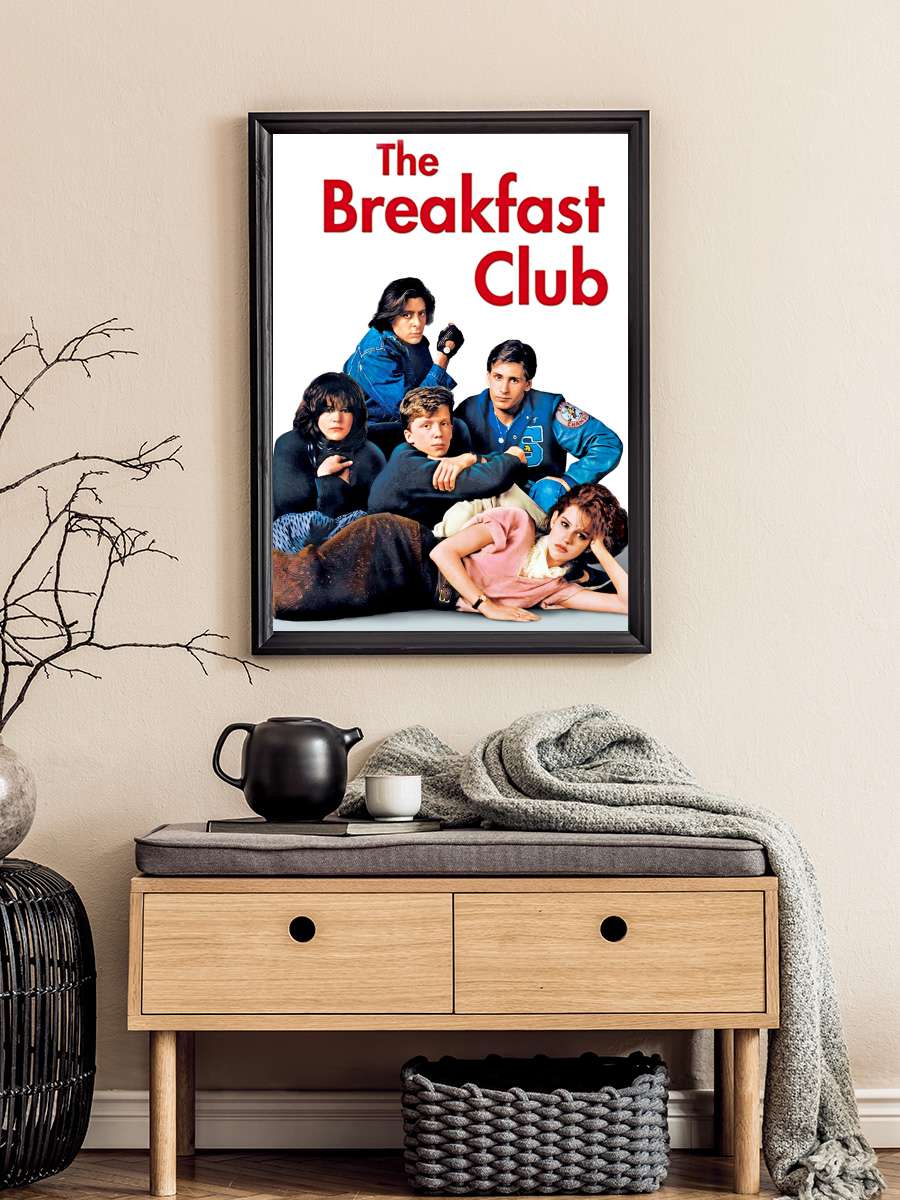 Kahvaltı Kulübü - The Breakfast Club Film Tablo Siyah Çerçeveli Film Poster Afiş Tablo