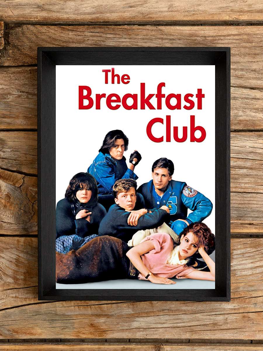 Kahvaltı Kulübü - The Breakfast Club Film Tablo Siyah Çerçeveli Film Poster Afiş Tablo