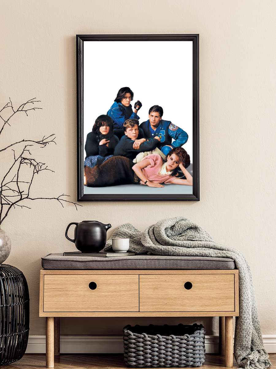 Kahvaltı Kulübü - The Breakfast Club Film Tablo Siyah Çerçeveli Film Poster Afiş Tablo