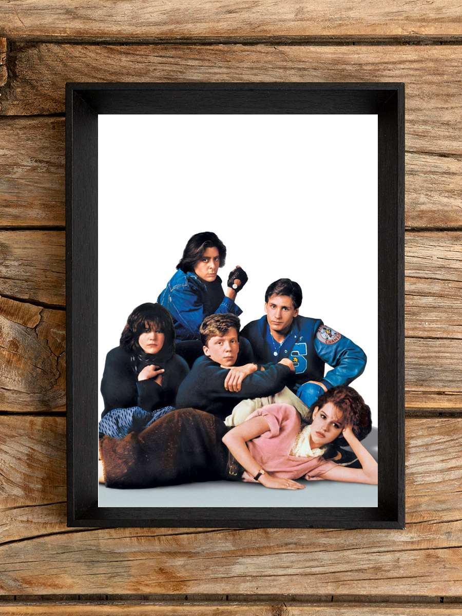 Kahvaltı Kulübü - The Breakfast Club Film Tablo Siyah Çerçeveli Film Poster Afiş Tablo