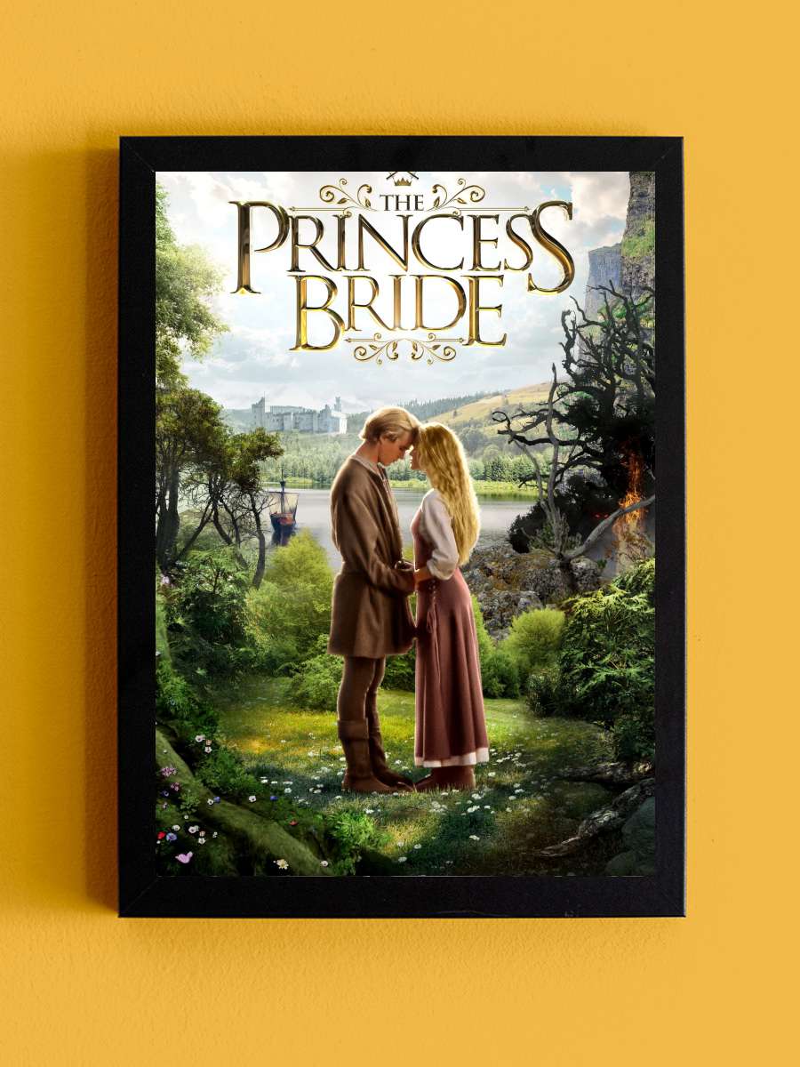 Prenses Gelin - The Princess Bride Film Tablo Siyah Çerçeveli Film Poster Afiş Tablo