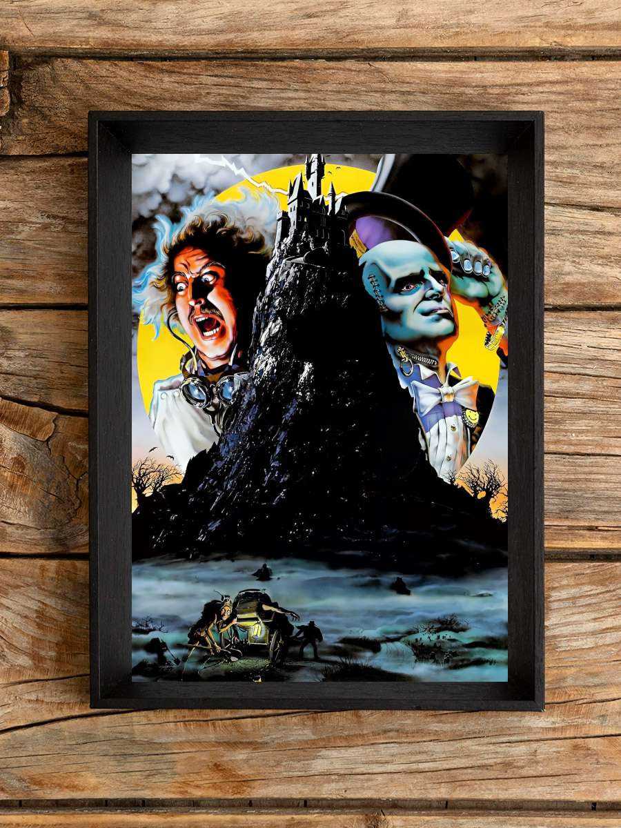 Genç Frankeştayn - Young Frankenstein Film Tablo Siyah Çerçeveli Film Poster Afiş Tablo