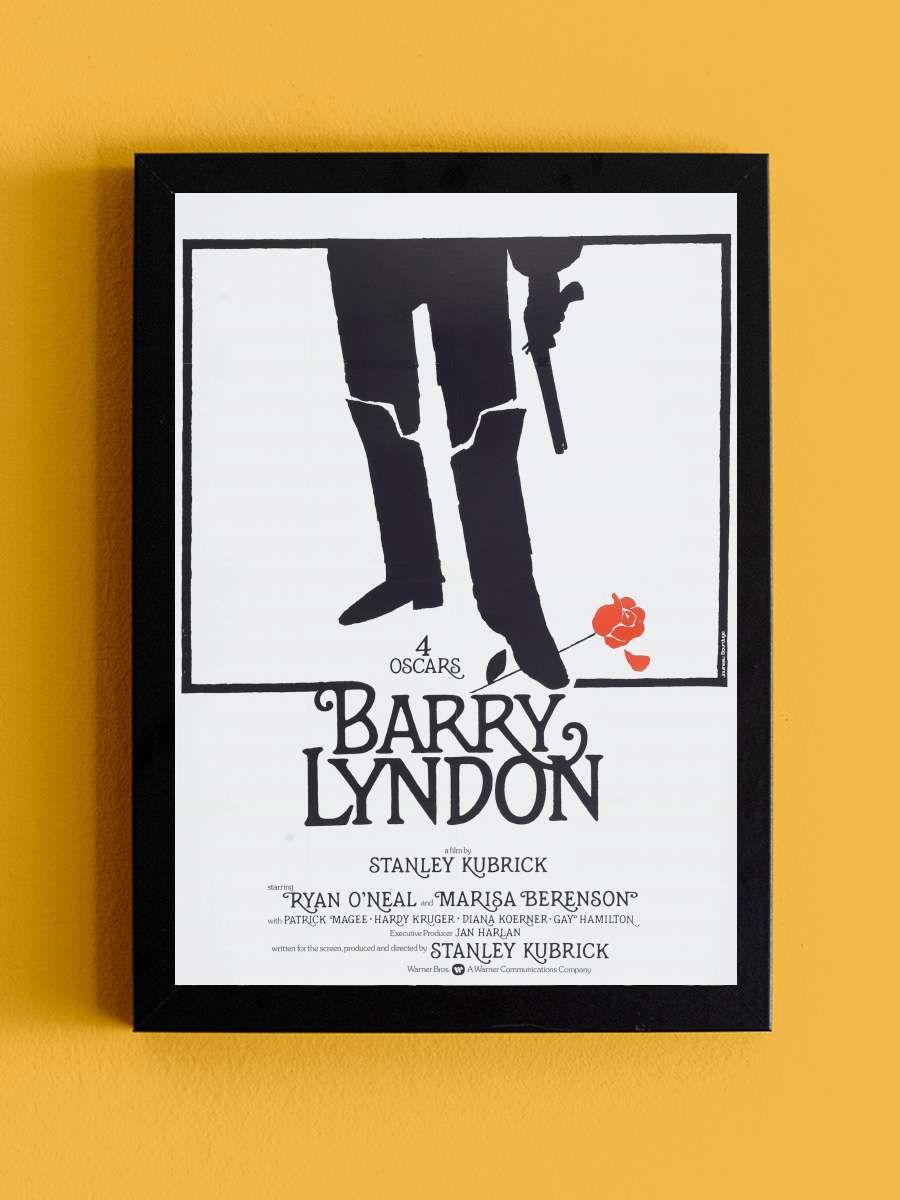 Barry Lyndon Film Tablo Siyah Çerçeveli Film Poster Afiş Tablo