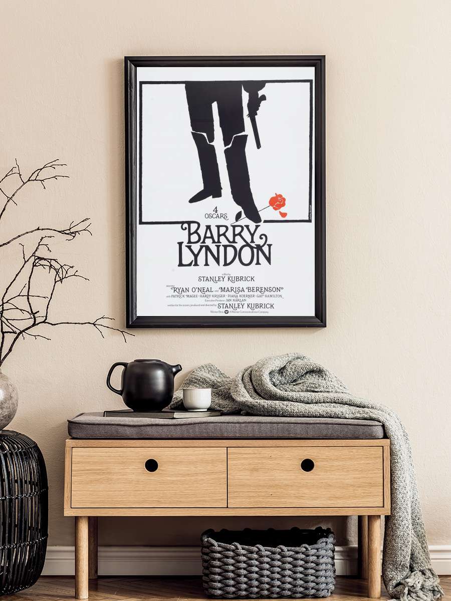 Barry Lyndon Film Tablo Siyah Çerçeveli Film Poster Afiş Tablo