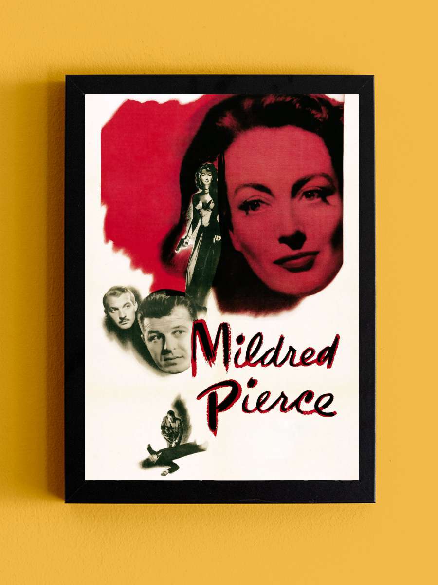 Mildred Pierce Film Tablo Siyah Çerçeveli Film Poster Afiş Tablo